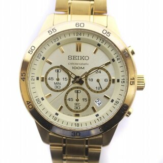 セイコー(SEIKO)のSEIKO CHRONOGRAPH 腕時計 デイト クォーツ 4T53-00A0(腕時計)