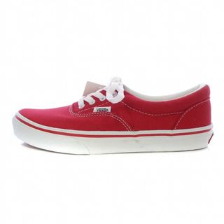 VANS - VANS AUTHENTIC ローカット スニーカー US7H 25.5cm 赤