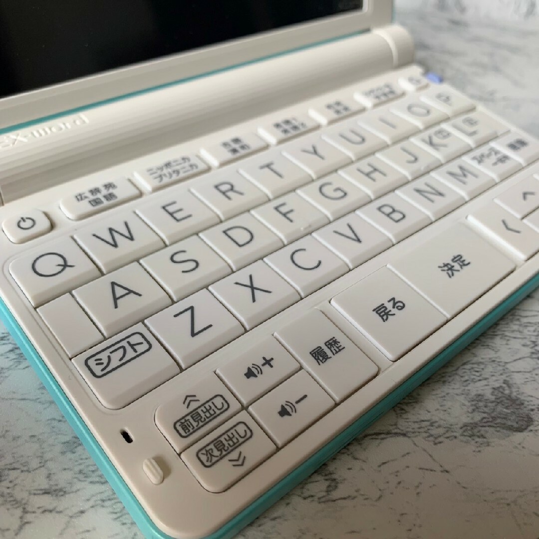 CASIO(カシオ)のCASIO 高校生モデル XD-SX4800 ブルー EX-word Wi-Fi スマホ/家電/カメラの生活家電(その他)の商品写真