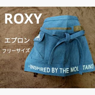 Roxy - ✩ROXY✩　デニムエプロン　ロキシー　カフェエプロン　レディースエプロン