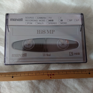 maxell - 【新品未開封】8mmビデオ用カセットテープ maxell メタル
