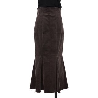 ハーリップトゥ(Her lip to)のHerlipto Calla Lily Skirt dark chocolate(ロングスカート)