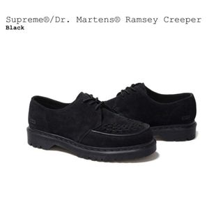 シュプリーム(Supreme)のSupreme×Dr.Martens Ramsey Creeper Black(デッキシューズ)