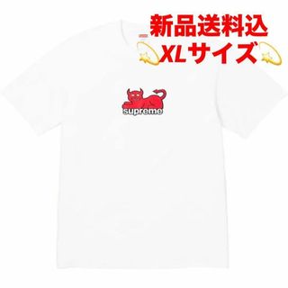 シュプリーム(Supreme)のSupreme Toy Machine Devil Cat Tee White(Tシャツ/カットソー(半袖/袖なし))