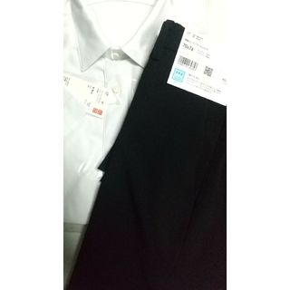 ユニクロ(UNIQLO)のUNIQLO ユニクロ シャツ パンツ ビジネス スラックス(スラックス)