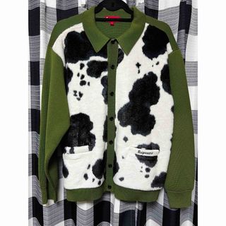 シュプリーム(Supreme)のsupreme cow print cardigan(カーディガン)