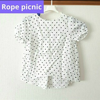 ロペピクニック(Rope' Picnic)のROPE PICNIC 半袖カットソー　水玉(Tシャツ/カットソー(半袖/袖なし))