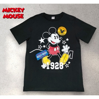 ディズニー(Disney)のMICKEY MOUSE ミッキーマウス プリント Tシャツ(Tシャツ(半袖/袖なし))