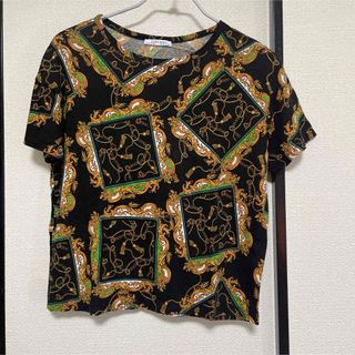 ZARA - ZARA 柄Tシャツ