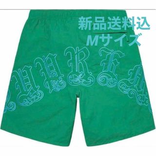 Supreme - Supreme Old English Nylon Short Green M