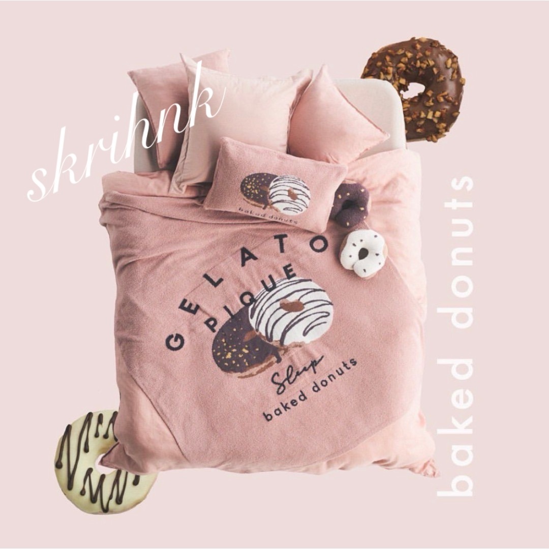 gelato pique - 新品♡ジェラートピケ♡ドーナツ柄♡スイーツ gelato pique - 新品♡ジェラートピケ♡ドーナツ柄♡スイーツ