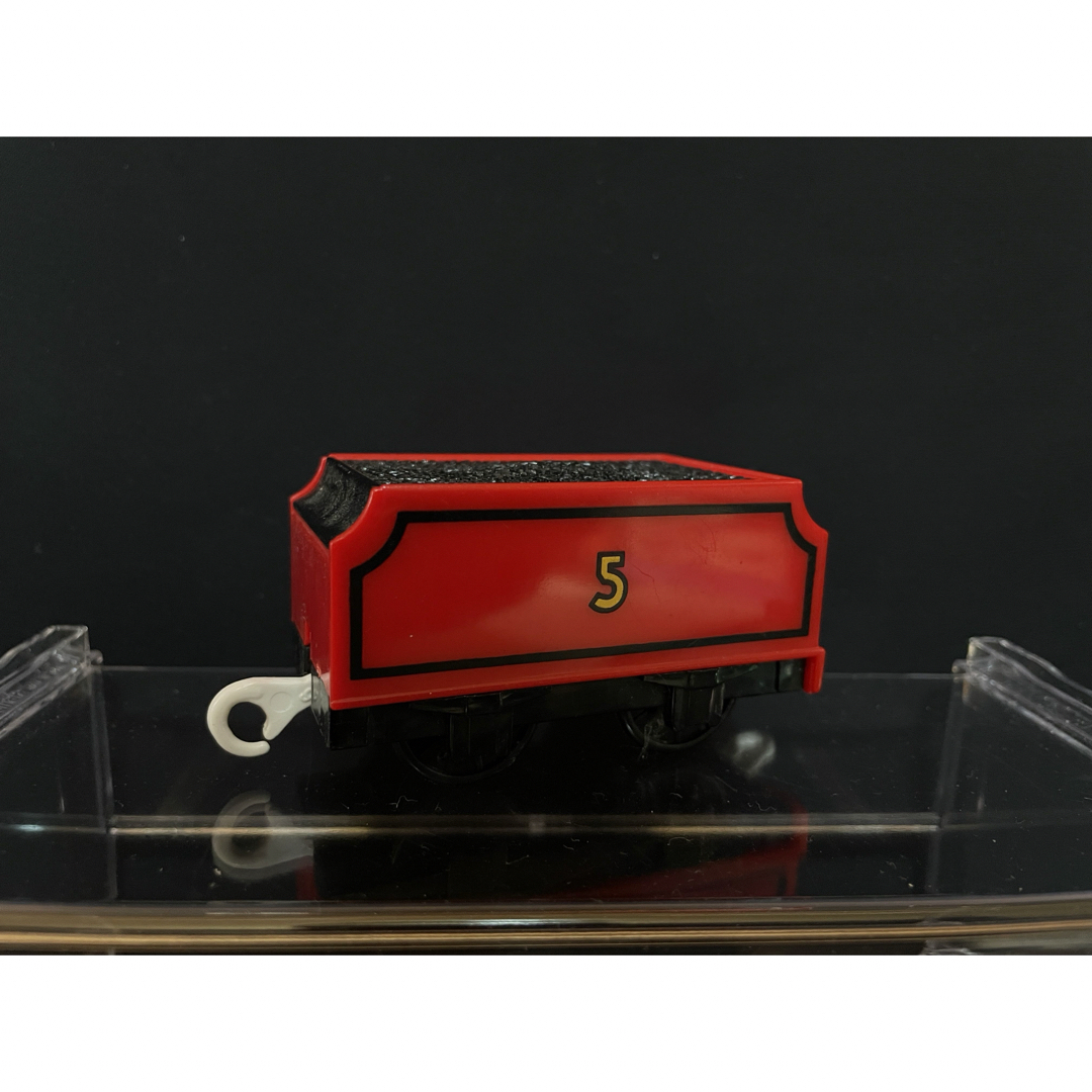 Takara Tomy(タカラトミー)のプラレール トーマス 貨車 ジェームス 炭水車 エンタメ/ホビーのおもちゃ/ぬいぐるみ(鉄道模型)の商品写真