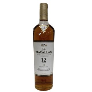 マッカラン - The MACALLAN ザ・マッカラン 12年 シェリーオーク ウイスキー 700ml 40% スコッチ 【未開栓】 12405K31