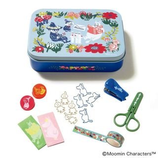 ムーミン(MOOMIN)の大人のおしゃれ手帖付録 ムーミン 文具セット(はさみ/カッター)