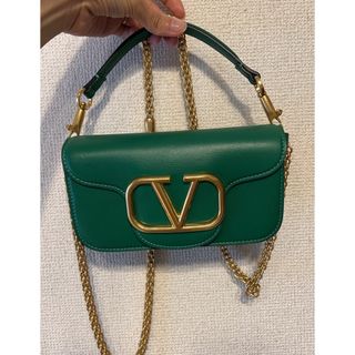 ヴァレンティノ(VALENTINO)のヴァレンティノ　Loco レザーショルダーバッグ(ショルダーバッグ)