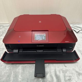 キヤノン(Canon)のCanon プリンター　PIXUS MG7130 レッド　ジャンク エラー(PC周辺機器)