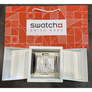 スウォッチ(swatch)の最安値❗️スヌーピー オメガ スウォッチSnoopy Swatch 白 ホワイト(腕時計(アナログ))