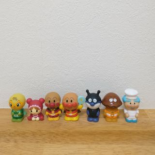 【新品・未使用】アンパンマン　すくい人形　フィギュア　7点　セット