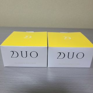 デュオ(DUO)のデュオ ザ クレンジングバーム クリア 90g2個セット(クレンジング/メイク落とし)