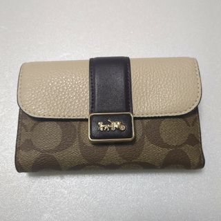 コーチ(COACH)のコーチ　二つ折り財布　シグネチャー　CC060(財布)