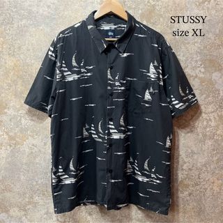 ステューシー(STUSSY)のSTUSSY ステューシー 総柄 半袖シャツ(シャツ)