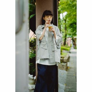 ケボズ KEBOZ CHECK S/S BALL SHIRT(シャツ)