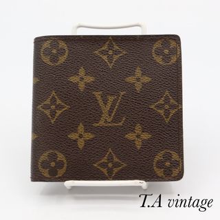 ルイヴィトン(LOUIS VUITTON)のヴィトン　モノグラム　ポルトフォイユ　マルコ　折り財布　M61675(財布)