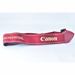 キヤノン(Canon)のCanon キヤノン カメラ プロ ストラップ Professional 赤 金(その他)