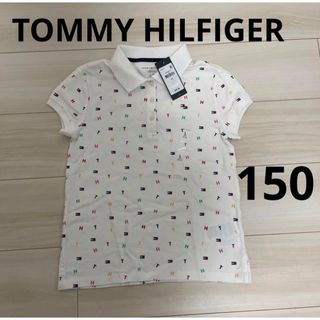 トミーヒルフィガー(TOMMY HILFIGER)の①【新品】トミーヒルフィガー　キッズ　ポロシャツ　12-14   女の子(Tシャツ/カットソー)