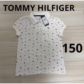 TOMMY HILFIGER - ①【新品】トミーヒルフィガー　キッズ　ポロシャツ　12-14   女の子