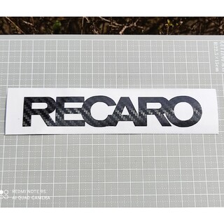 RECARO - #★新品RECARO/レカロシート　カーボン柄カッティングステッカー/デカール