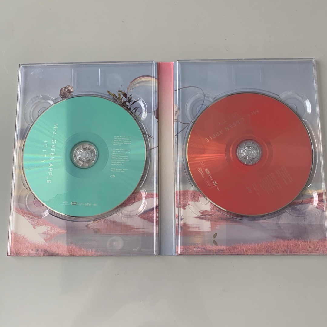 「unity」Mrs. GREEN APPLE 初回限定盤 CD DVD エンタメ/ホビーのCD(ポップス/ロック(邦楽))の商品写真
