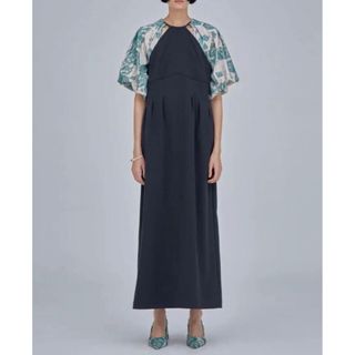 MURRAL - MURRAL  Flower quartz jacquard sleeve 