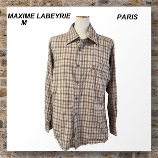 D①  MAXIME LABEYRIE  ／M 長袖シャツ　PARIS(シャツ)