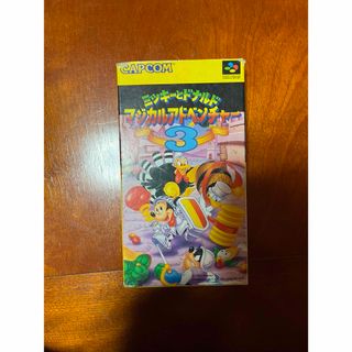 スーパーファミコン - ミッキーとドナルドマジカルアドベンチャー3 箱付き