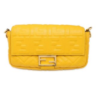 フェンディ(FENDI)のフェンディ ショルダーバッグ バゲット ズッカ レザー 8BR600 FENDI ワンショルダー 2wayハンドバッグ(ショルダーバッグ)