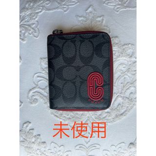 コーチ(COACH)のコーチ COACH メンズ 二つ折り財布 シグネチャー  ラウンドファスナー (折り財布)