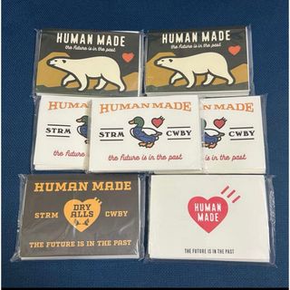 HUMAN MADE ノベルティ ポケットティッシュ ステッカー 7個セット