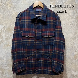 ペンドルトン(PENDLETON)の70s PENDLETON ペンドルトン チェック ウールジャケット USA製(その他)