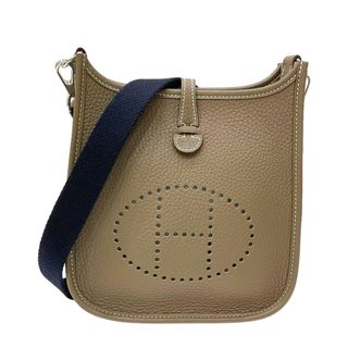 エルメス(Hermes)の　エルメス HERMES エヴリンTPM U刻印 エトゥープ シルバー金具 トリヨンクレマンス レディース ショルダーバッグ(ショルダーバッグ)