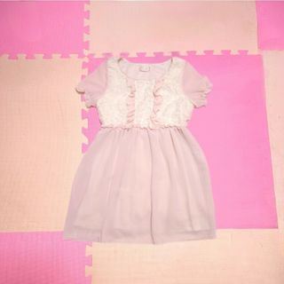 送料￥０♡pendrie ペンデリー　バラ　ピンクワンピース