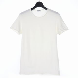 ジルサンダー(Jil Sander)のジルサンダー クルーネック 半袖 Tシャツ カットソー S 白 メンズ(Tシャツ/カットソー(半袖/袖なし))