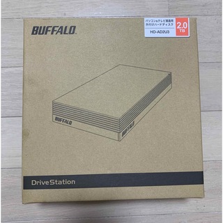 バッファロー(Buffalo)のBUFFALO 外付けHDD HD-AD2U3 2TB(その他)