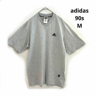 アディダス(adidas)の90s adidas アディダス 万国旗タグ Tシャツ 刺繍ロゴ M(Tシャツ/カットソー(半袖/袖なし))