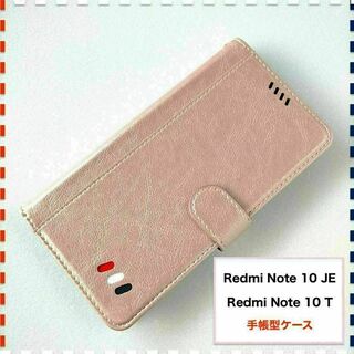 Redmi Note10JE Note10T 手帳型ケース ピンク かわいい(Androidケース)