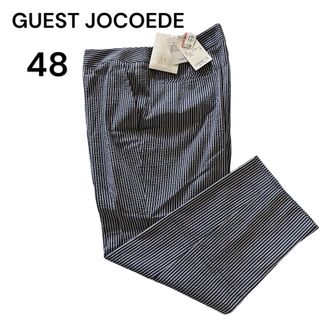 ゲストジョコンダ(GUEST JOCONDE)のGUEST JOCOEDE★サッカー生地 クロップドパンツ 大きいサイズ【新品】(クロップドパンツ)