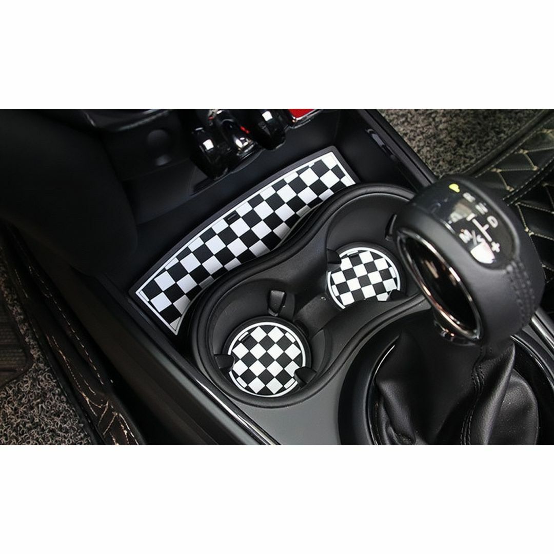 ミニ(ミニ)の【F60】BMW MINI　ミニクーパー 　ドリンクマット　 自動車/バイクの自動車(車内アクセサリ)の商品写真