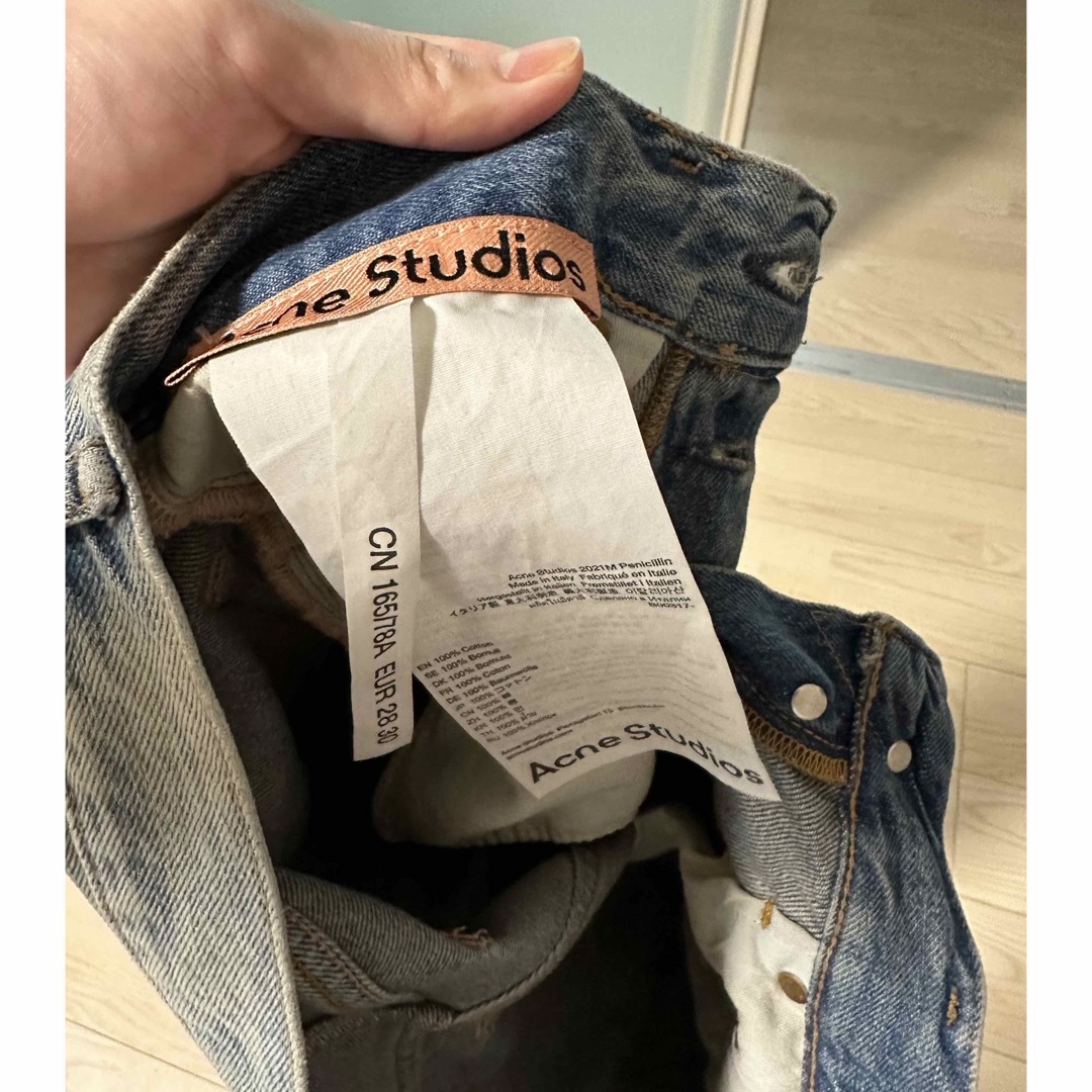 Acne Studios ルーズフィットジーンズ デニム Acne Studios ルーズフィットジーンズ デニム