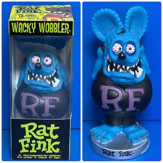 ファンコ(FUNKO)のFunko Rat Fink ボビングヘッド フィギュア 新品 ブルー H(その他)