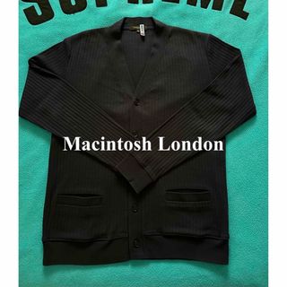 マッキントッシュ(MACKINTOSH)の✨極美品✨Macintosh London カーディガン ネイビー(カーディガン)